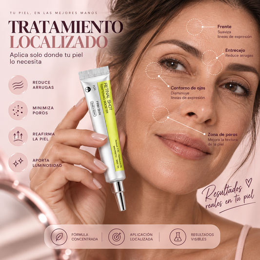 Retinal Shot | Booster Antiedad con Retinal 0,1% — Reafirmante para Arrugas y Poros